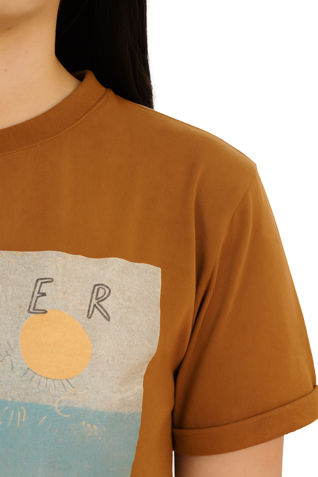 Camiseta silueta mujer