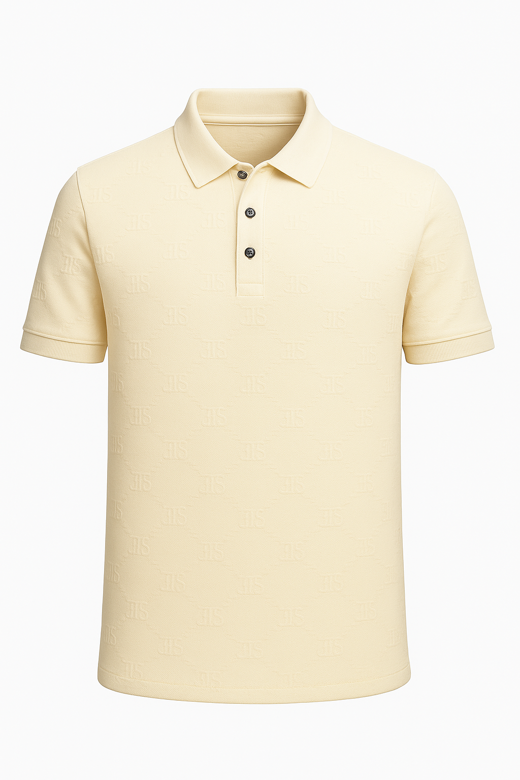 Camiseta tipo polo unicolor