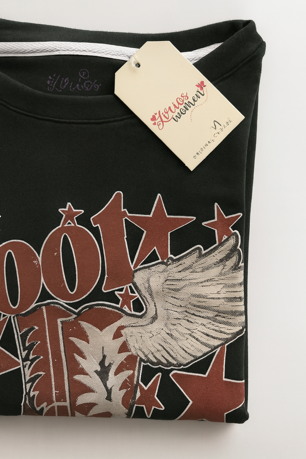 Camiseta estampado boot scootin manga corta