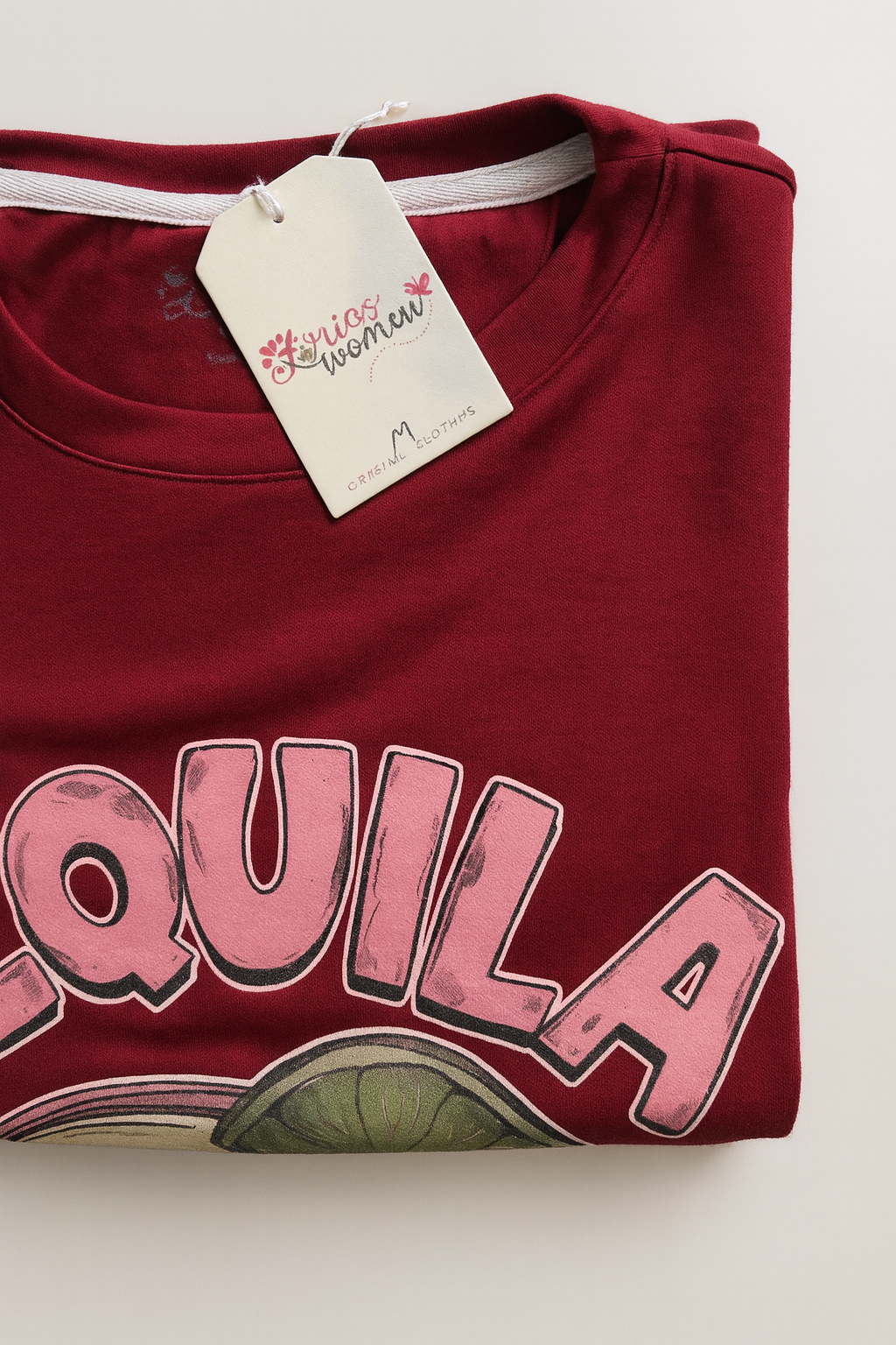 Camiseta estampado tequila manga corta