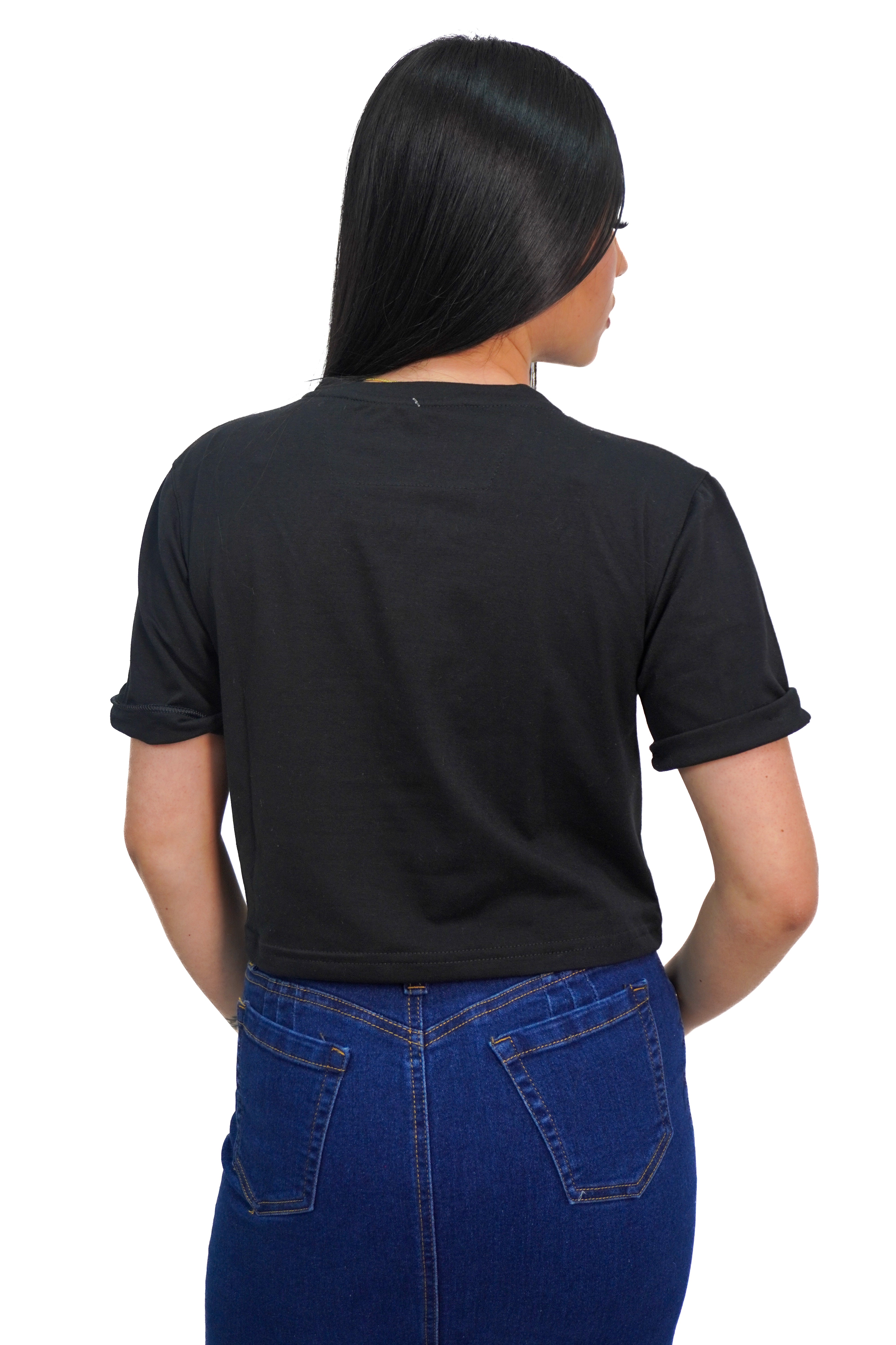 Camiseta estampado pantera manga corta