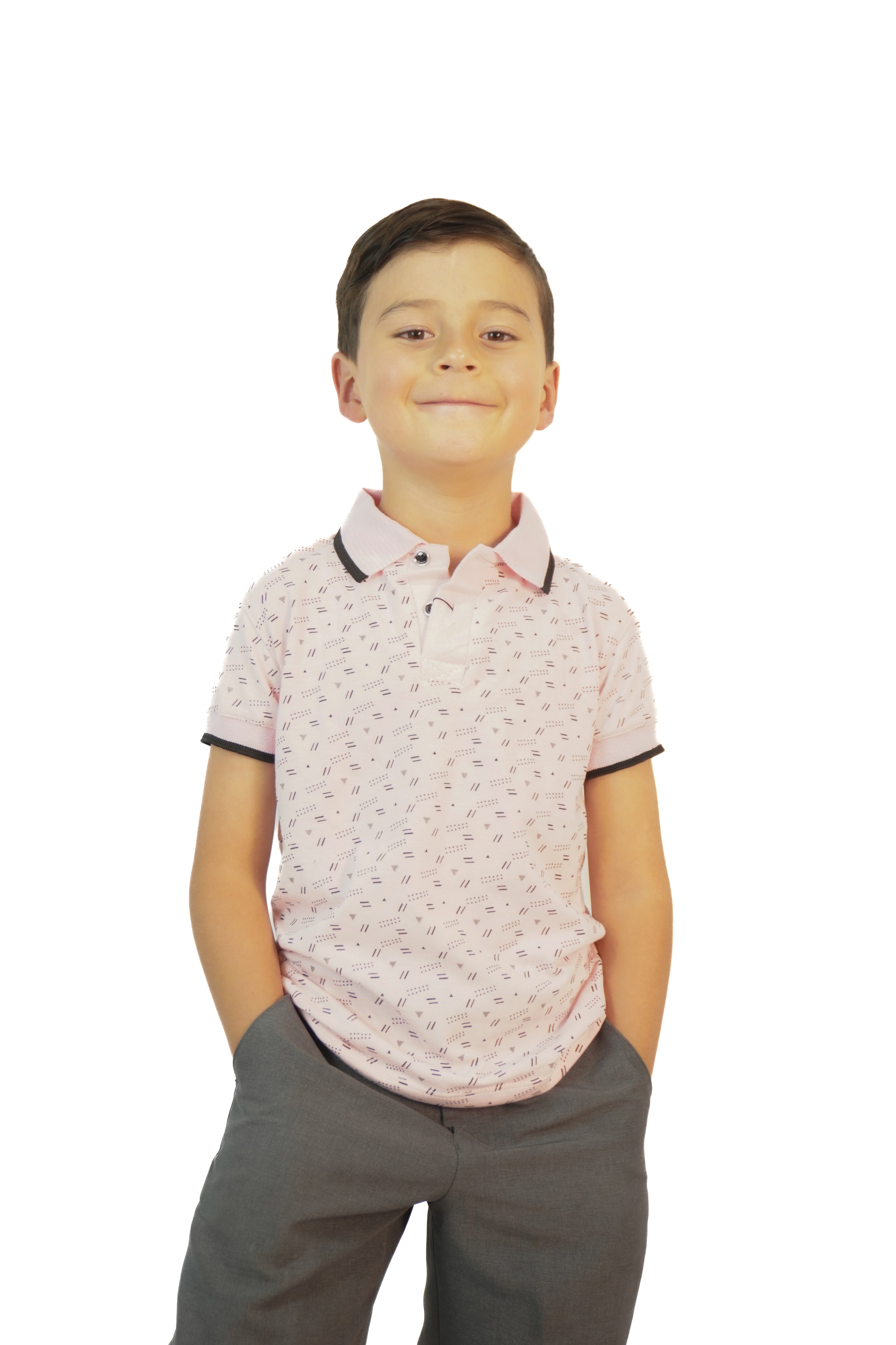 Camiseta tipo polo niño