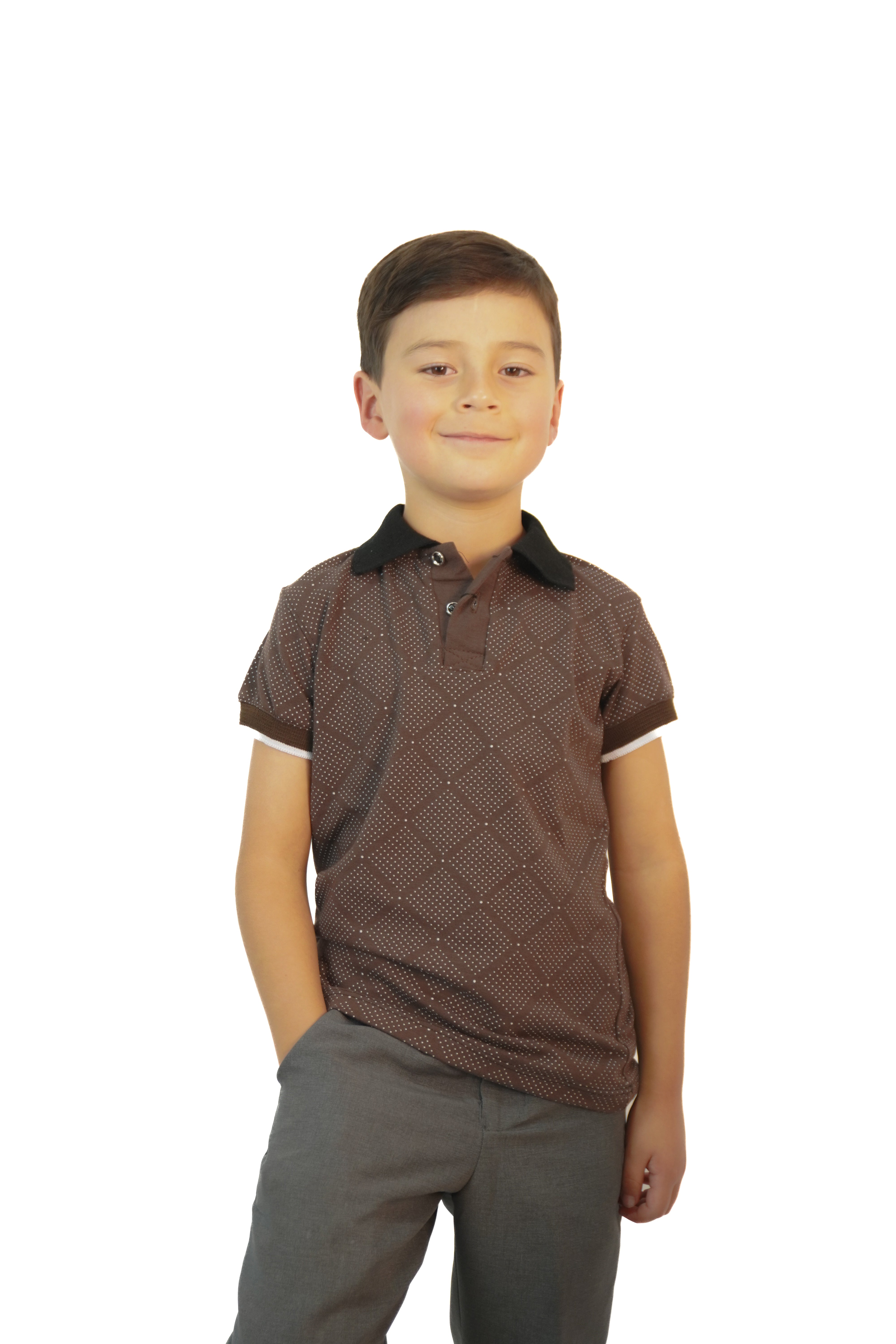 Camiseta tipo polo niño