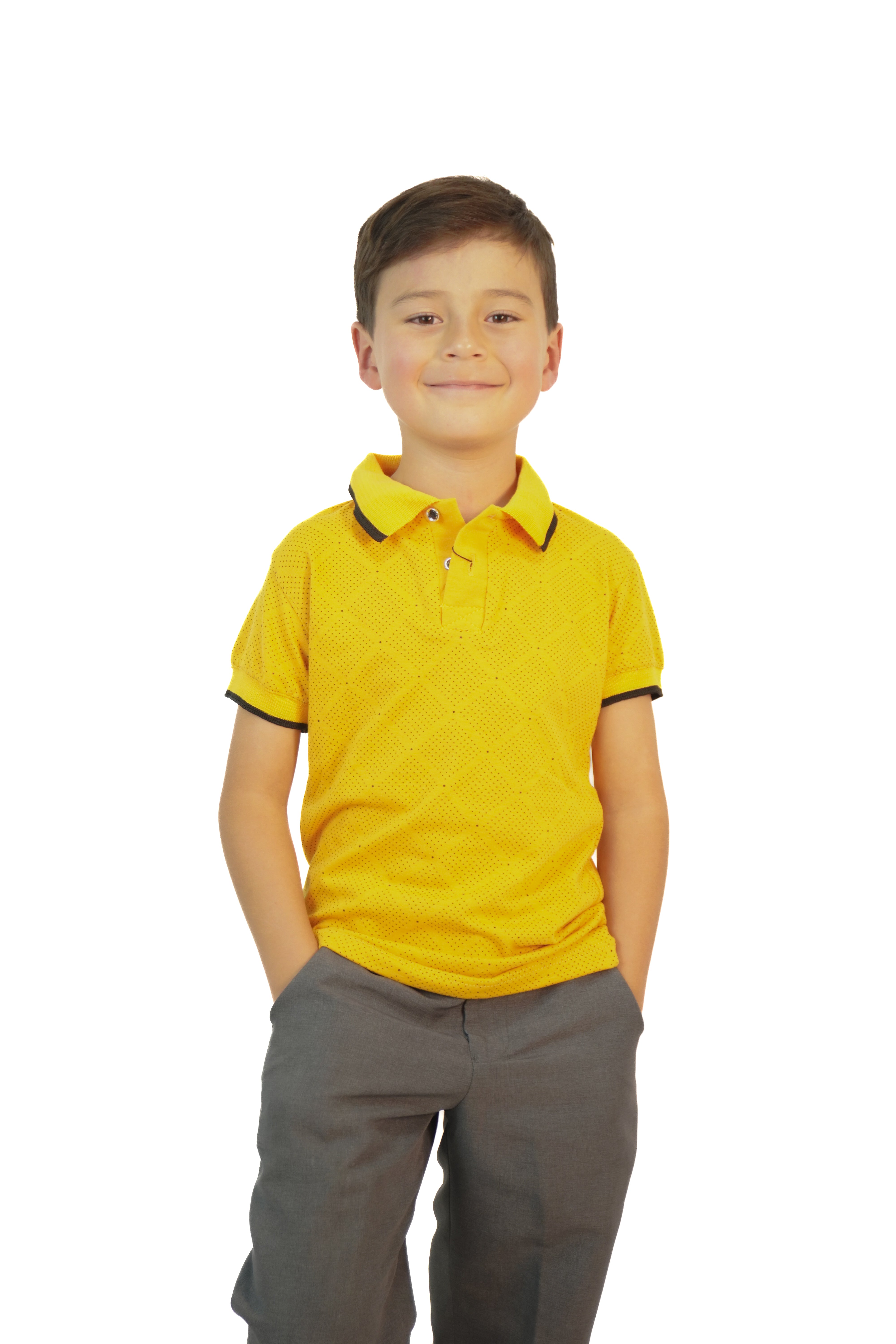 Camiseta tipo polo niño