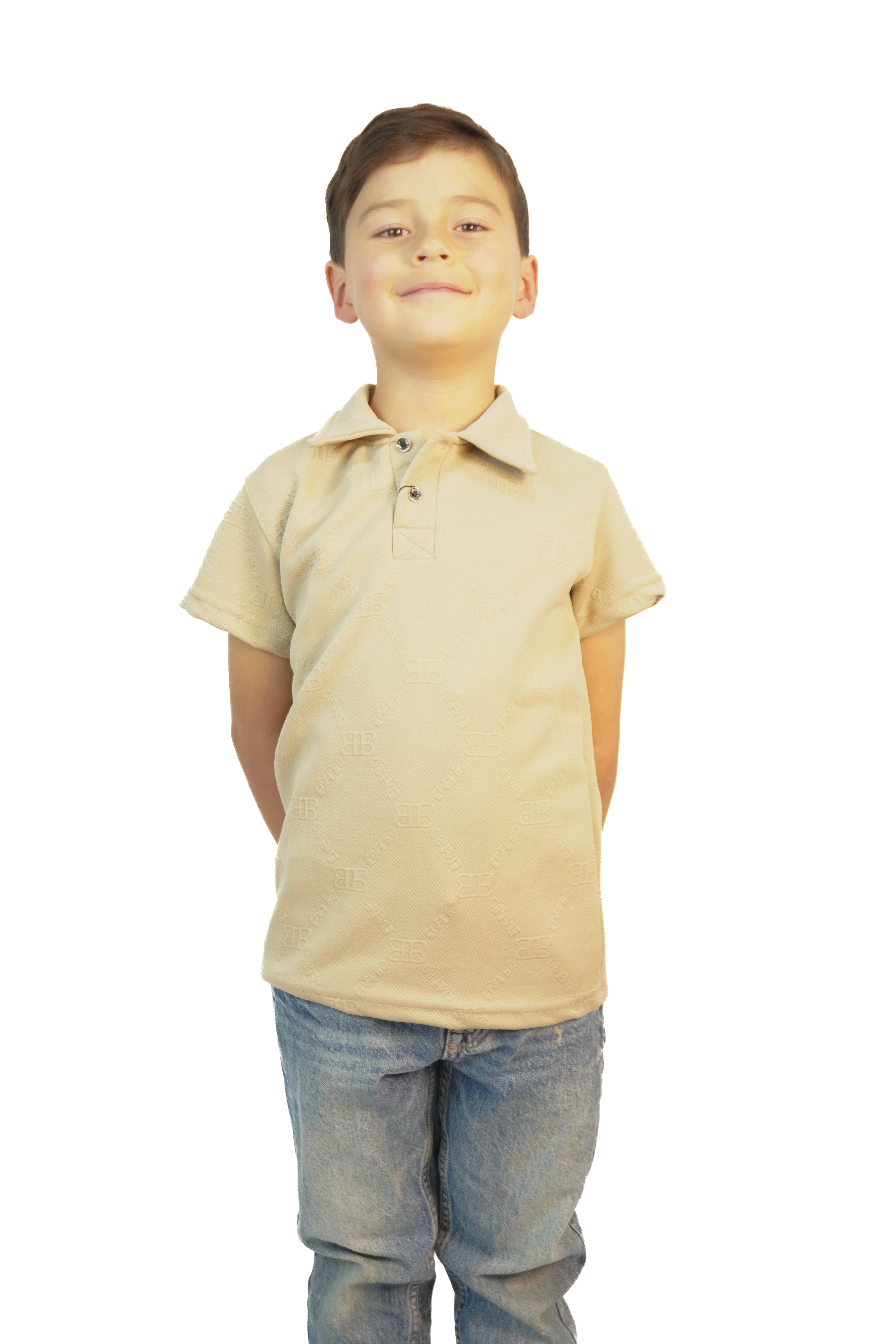 Camiseta tipo polo niño