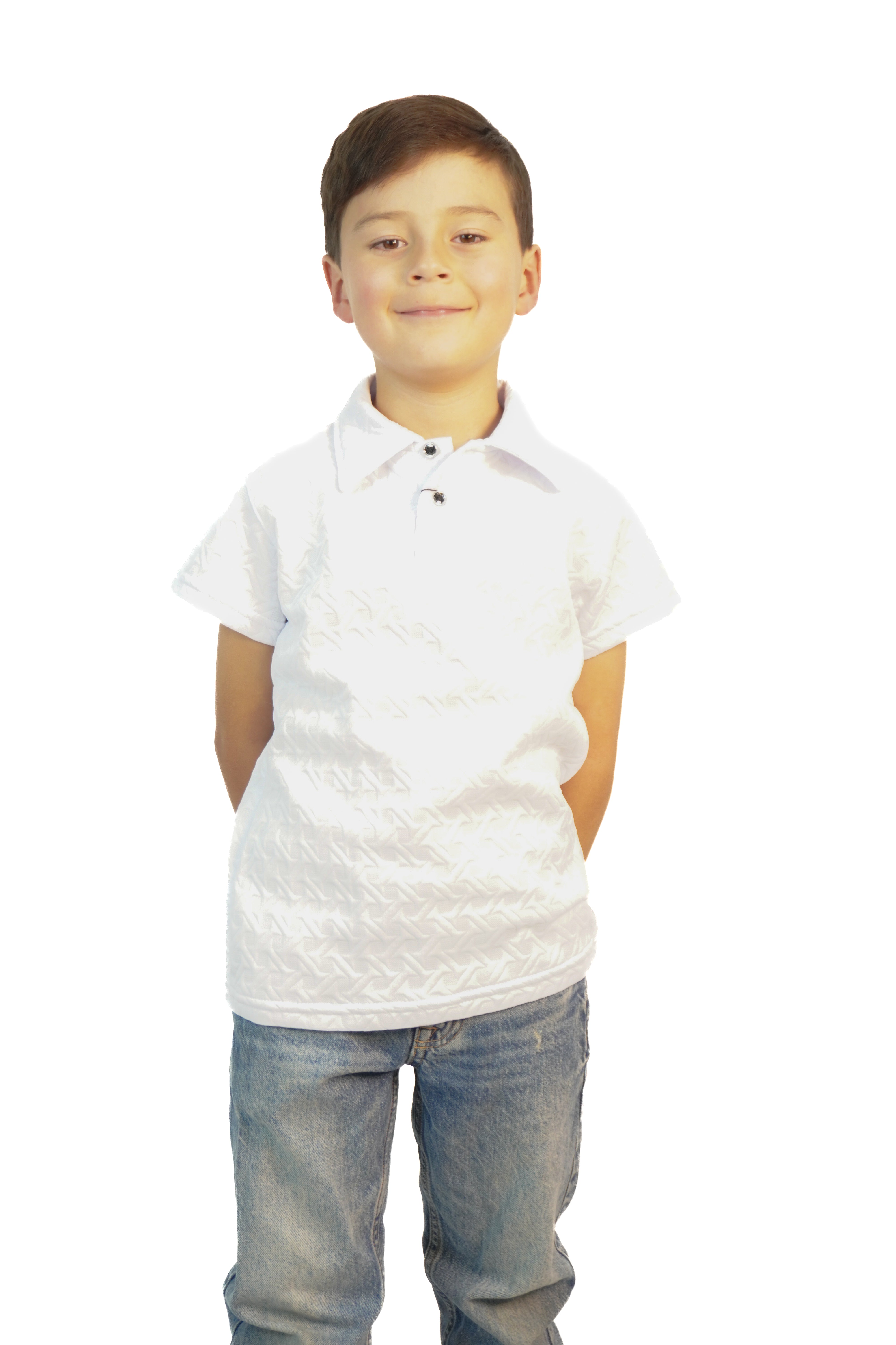 Camiseta tipo polo niño