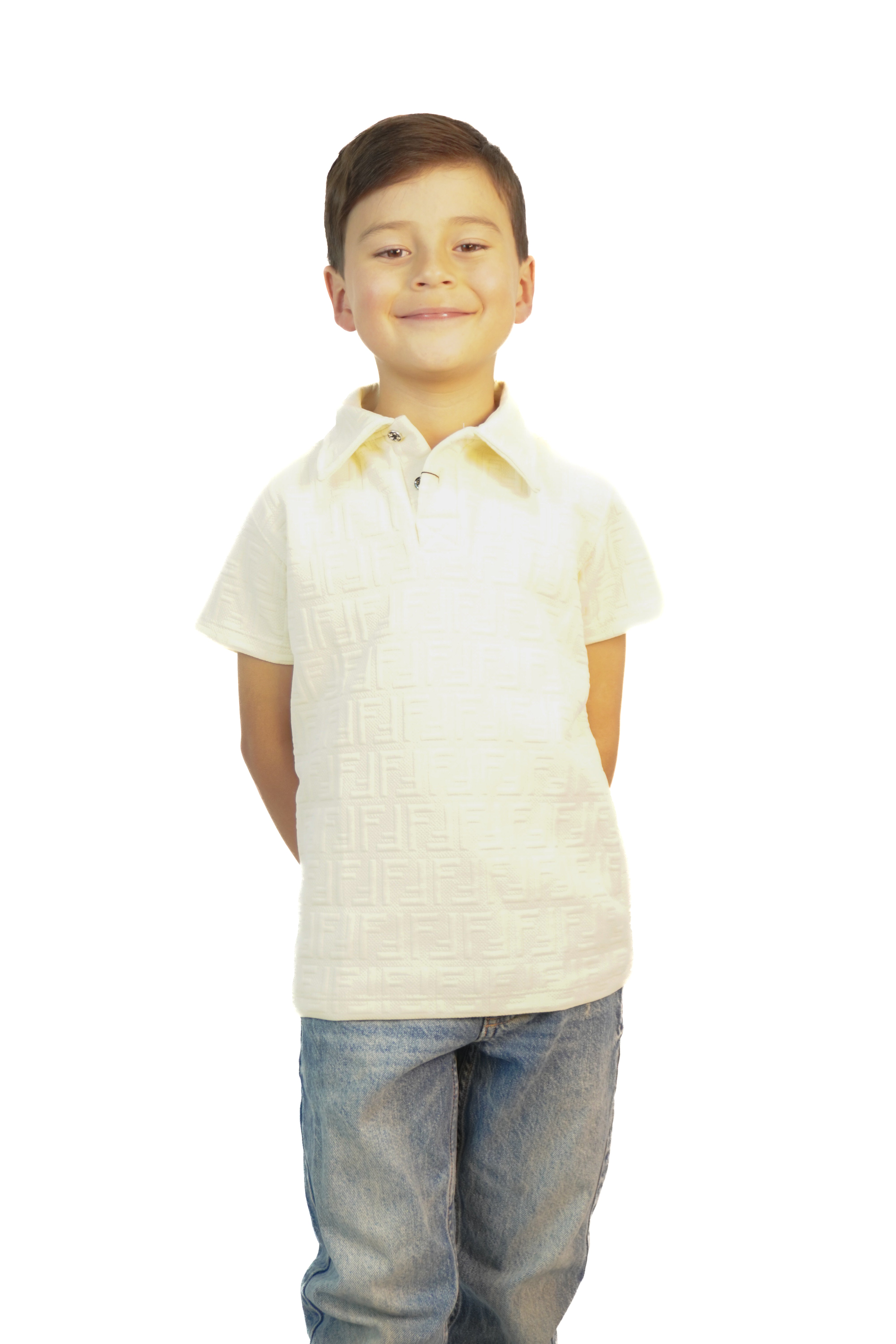 Camiseta tipo polo niño